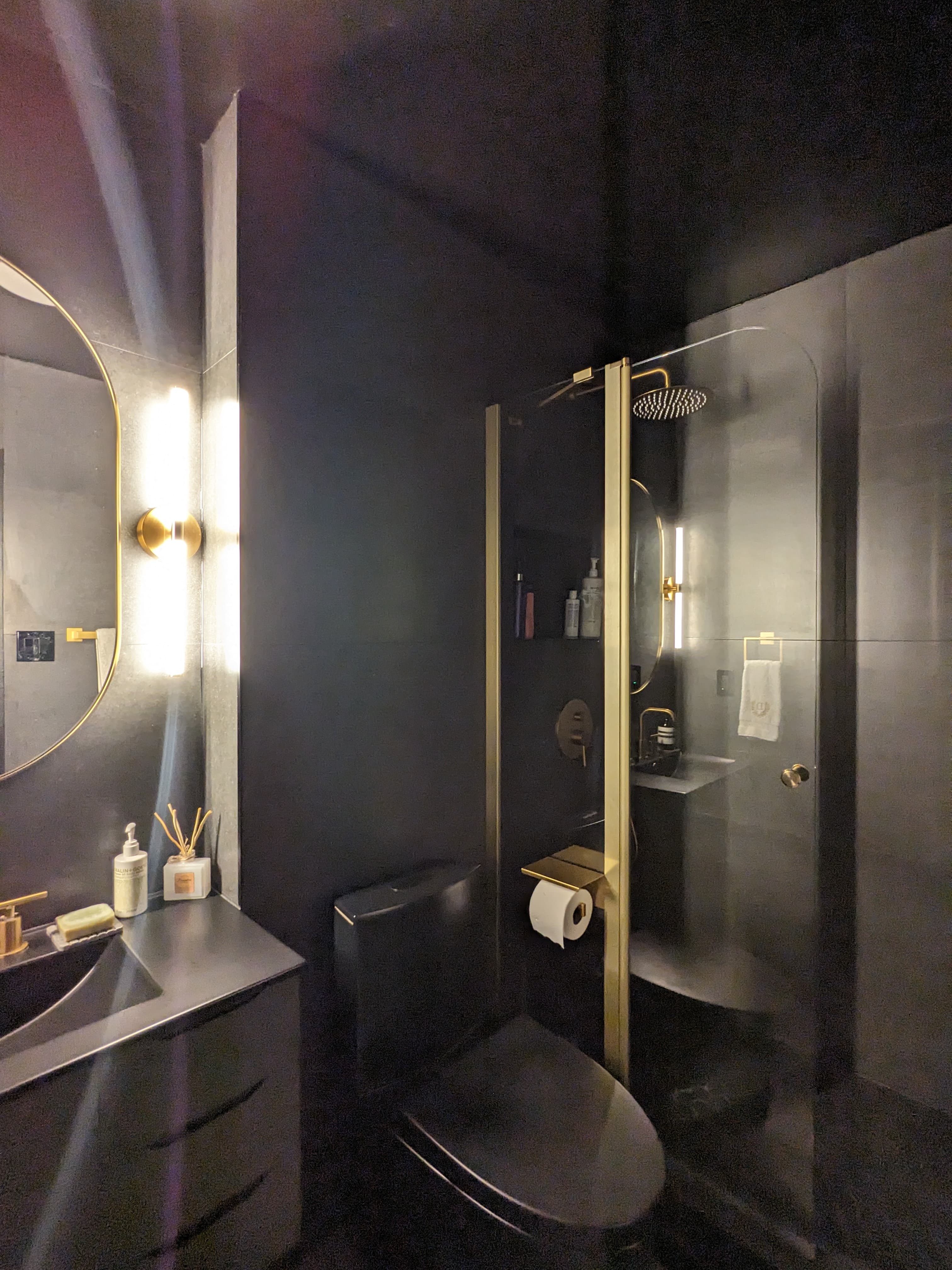 I picked each tile and each fixture.